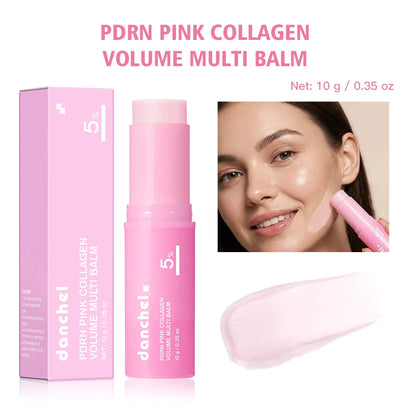 Baume Stick Multi-Volume PDRN - Collagène Rose