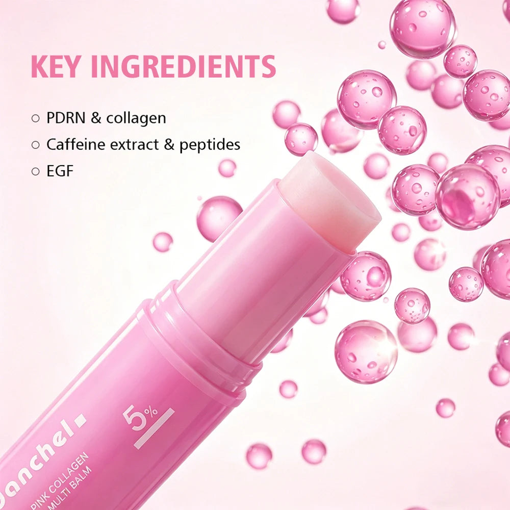 Baume Stick Multi-Volume PDRN - Collagène Rose