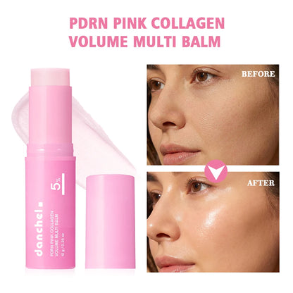 Baume Stick Multi-Volume PDRN - Collagène Rose