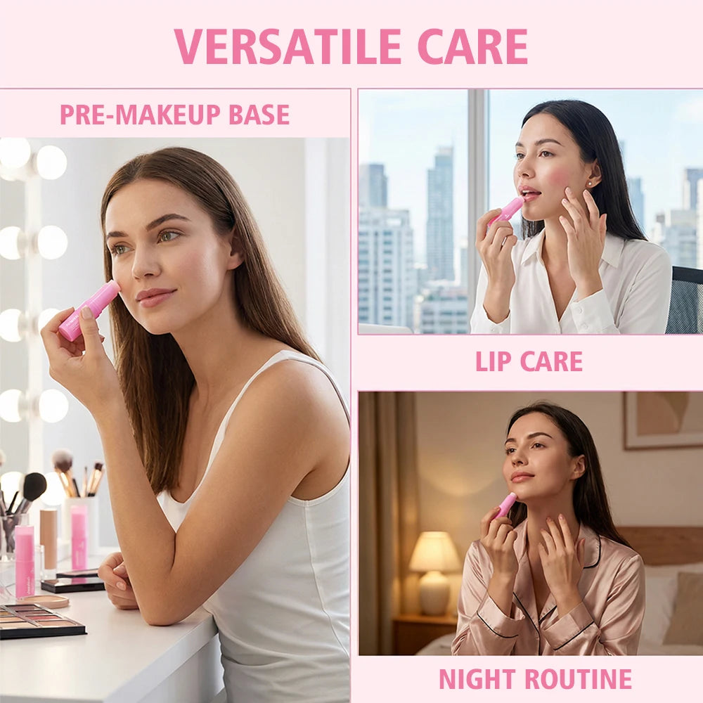Baume Stick Multi-Volume PDRN - Collagène Rose